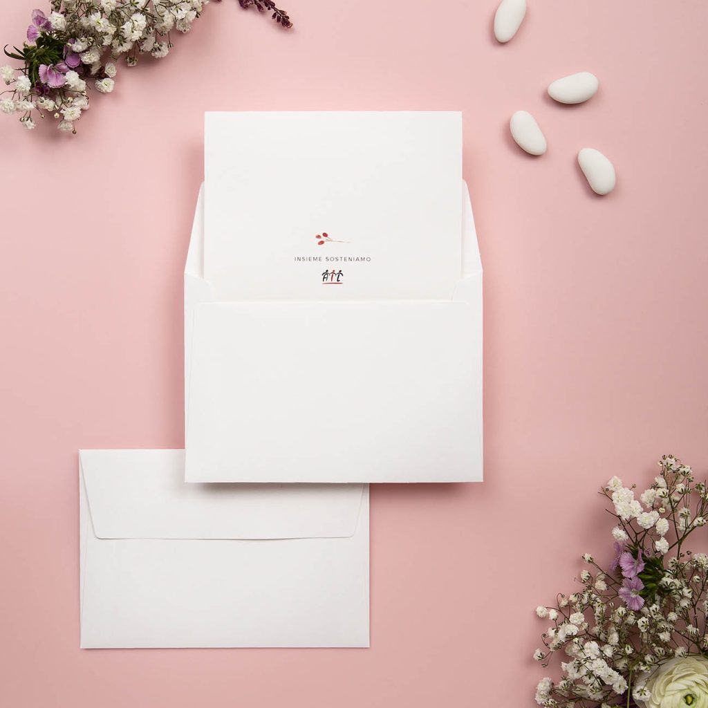 Partecipazione Libretto Fiorellini Rosa