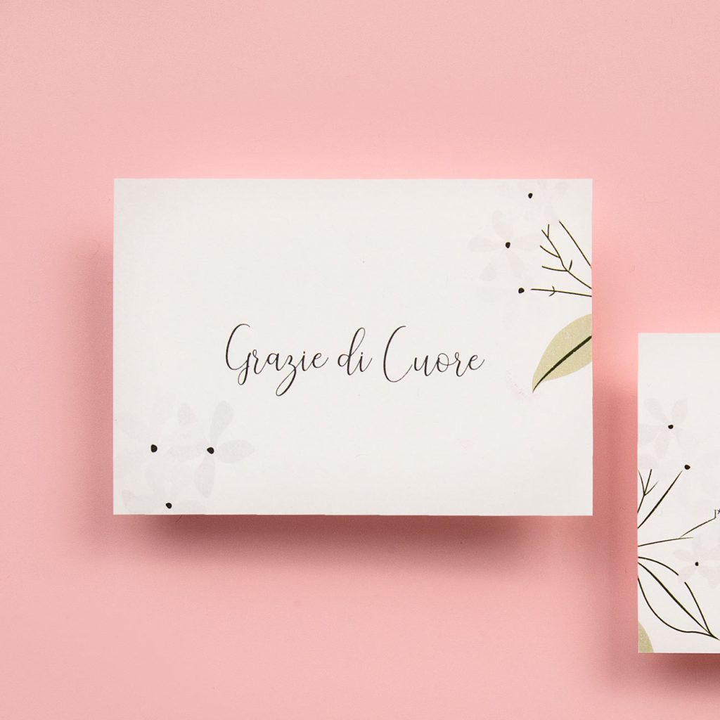 Biglietto Botanico Lista Regalo