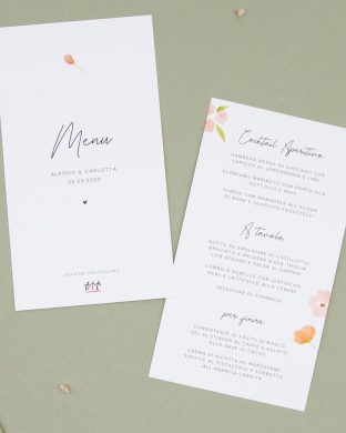 Menu  Fiorellini Rosa